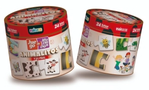 JUEGO ASOCIACION NUMEROS / OPUESTOS / ANIMALES