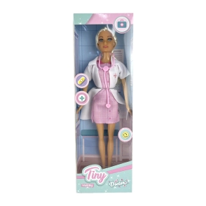 MUÑECA TINY DOCTORA 33x14x6 CM