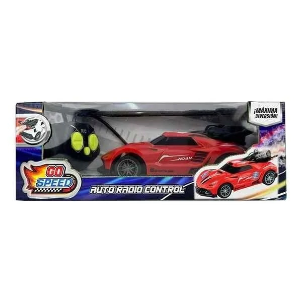 FORMULA UNO CON LUCES RADIO CONTROL GO SPEED 25x15x9 CM