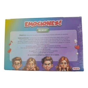 JUEGO DE MEMORIA EMOCIONES NUPRO