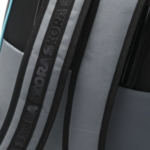 MOCHILA CARRO 18" CROMATICO PIPPING CON LLAVERO 32x45x15 CM SKORA