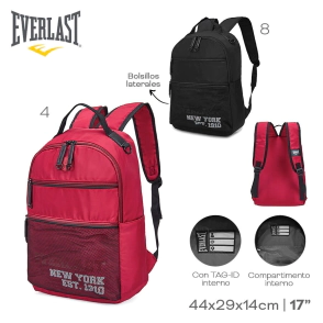 MOCHILA EVERLAST ROJO
