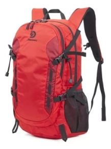 MOCHILA CAMPING DISCOVERY ROJO