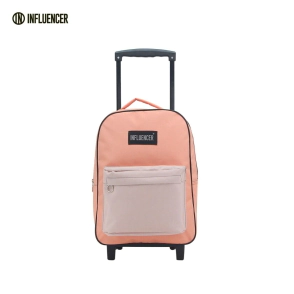 MOCHILA CON CARRO INFLUENCER LISA COMBINADA 17"