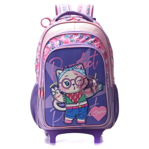 MOCHILA CARRO PETS PURRFECT CON LLAVERO 18