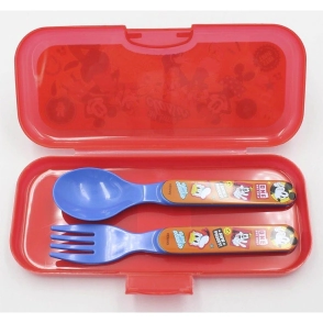 SET DE CUBIERTOS PLASTICOS MICKEY
