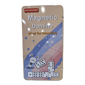 DOMINO MAGNETICO ESTUCHE METAL (IB001D)