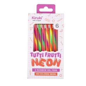 LAPICERAS ROLLERS TUTTI FRUTTI x6 NEON