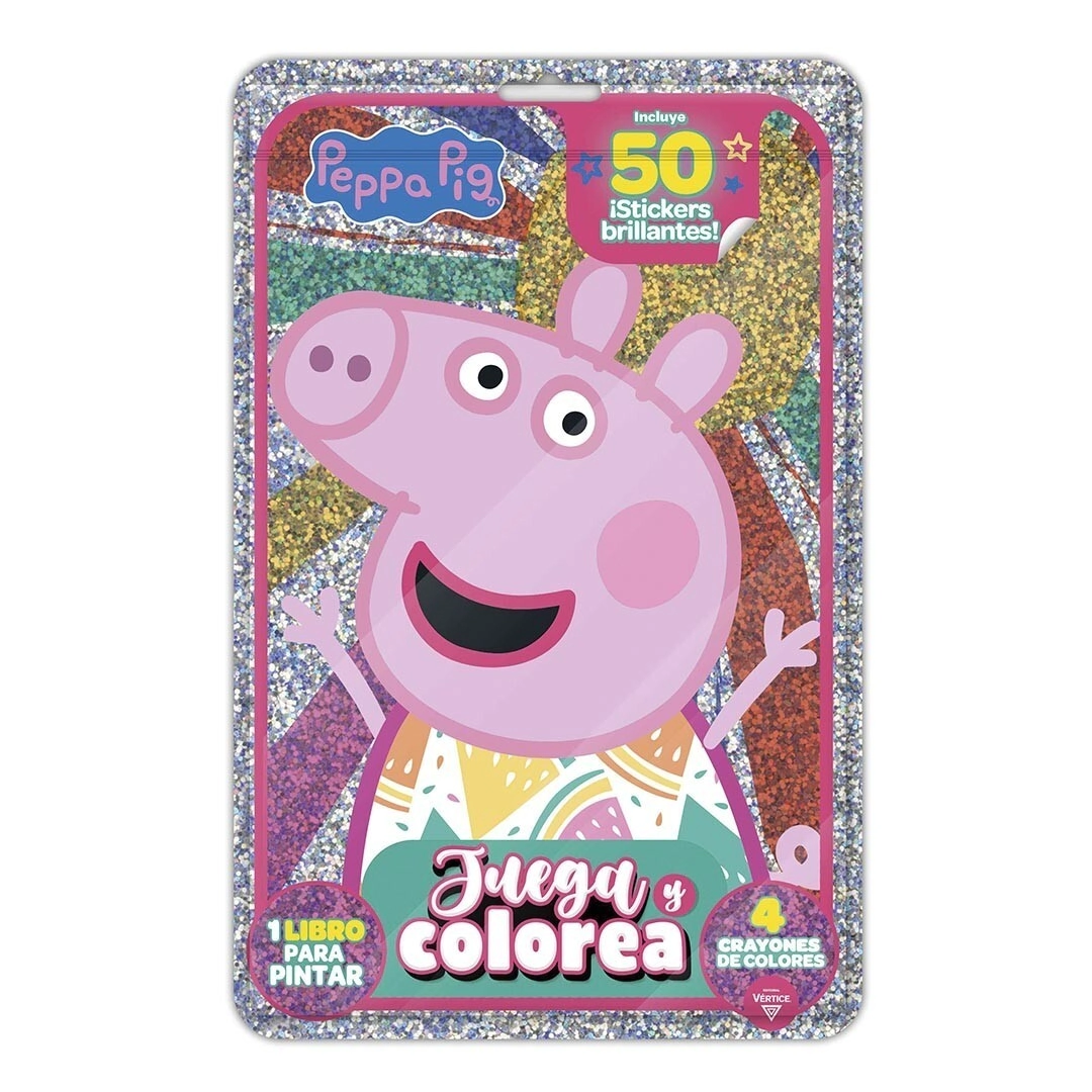 FLOW PACK JUEGA Y COLOREA PEPPA PIG