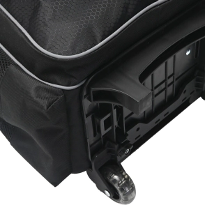 MOCHILA CARRO 18" FUTBOL BLACK CON LLAVERO 32x45x15 CM