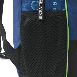 MOCHILA 16"GAMER GAME ZONE CON LLAVERO 40x29x17 CM