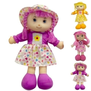 MUÑECA DE TELA 30CM