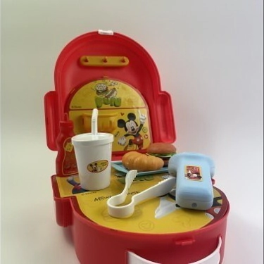 FASHION SCHOOLBAG MICKEY HAMBURGER