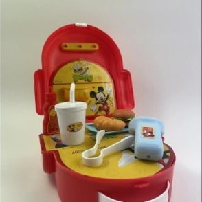 FASHION SCHOOLBAG MICKEY HAMBURGER