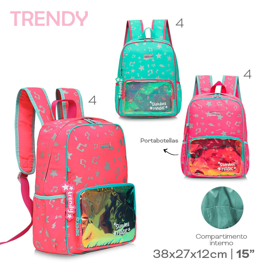 MOCHILA TRENDY VERDE