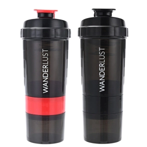 VASO BATIDOR PARA PROTEINAS SHAKER 700ML WANDERLUST