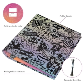 CARPETA ESCOLAR 3x40 REVEL SKORA