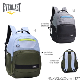 MOCHILA EVERLAST GRIS