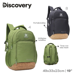 MOCHILA DISCOVERY VERDE