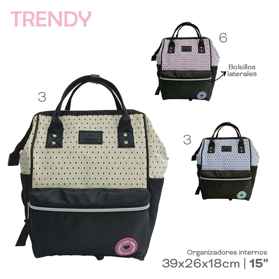 MOCHILA TRENDY CELESTE
