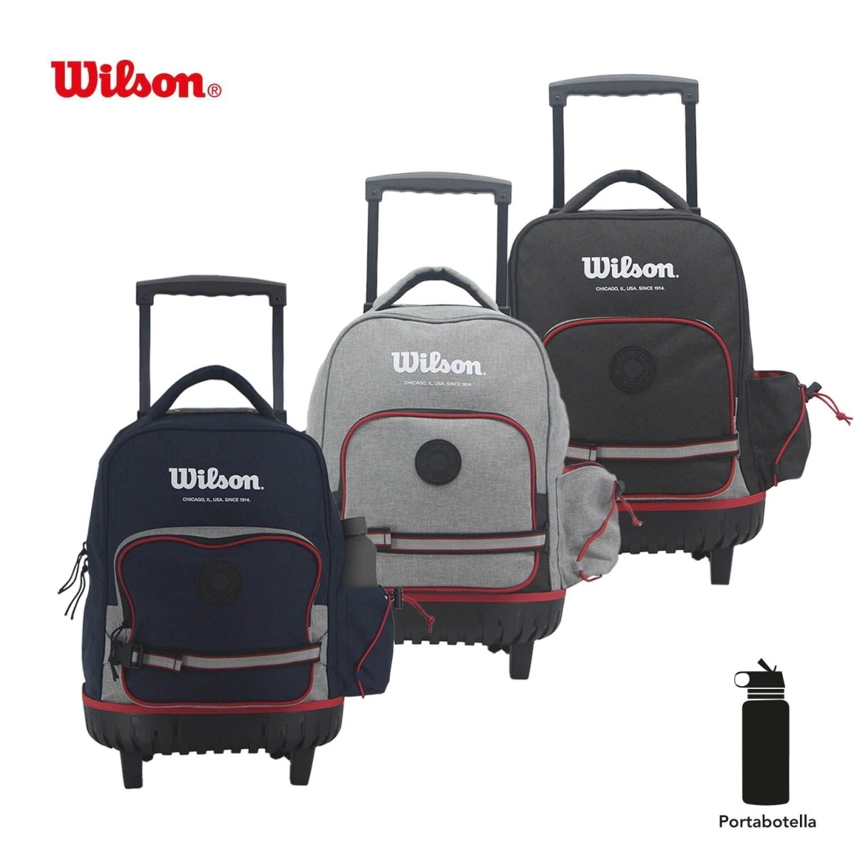 MOCHILA CARRO WILSON 18"
