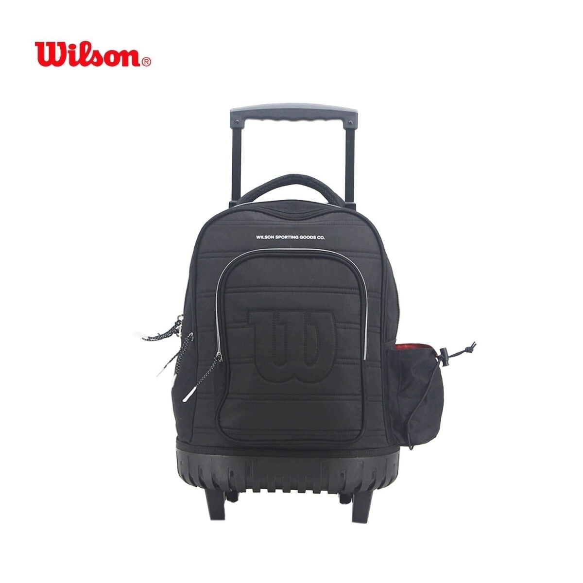 MOCHILA CON CARRO WILSON 18" NEGRO