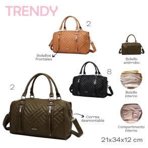 CARTERA TRENDY VERDE