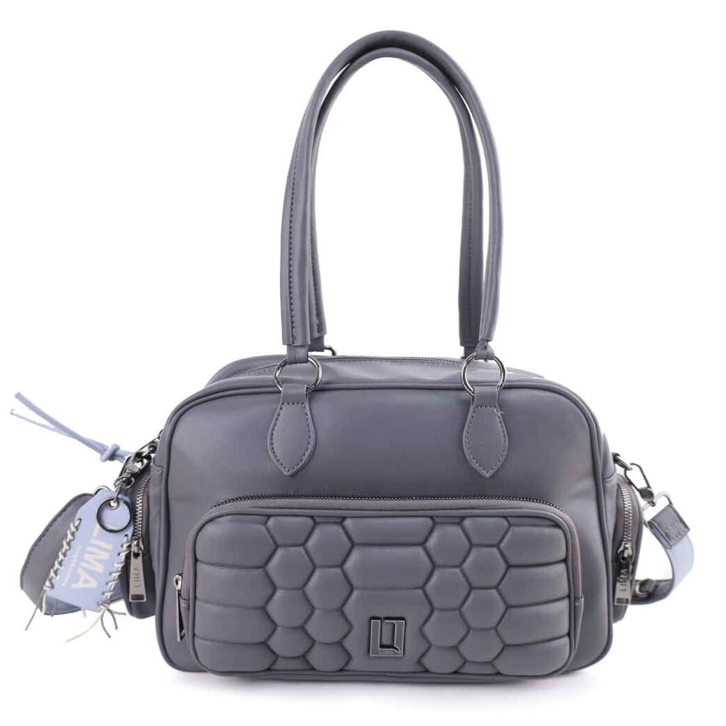 SHOPPER VALERIA LIMA GRIS