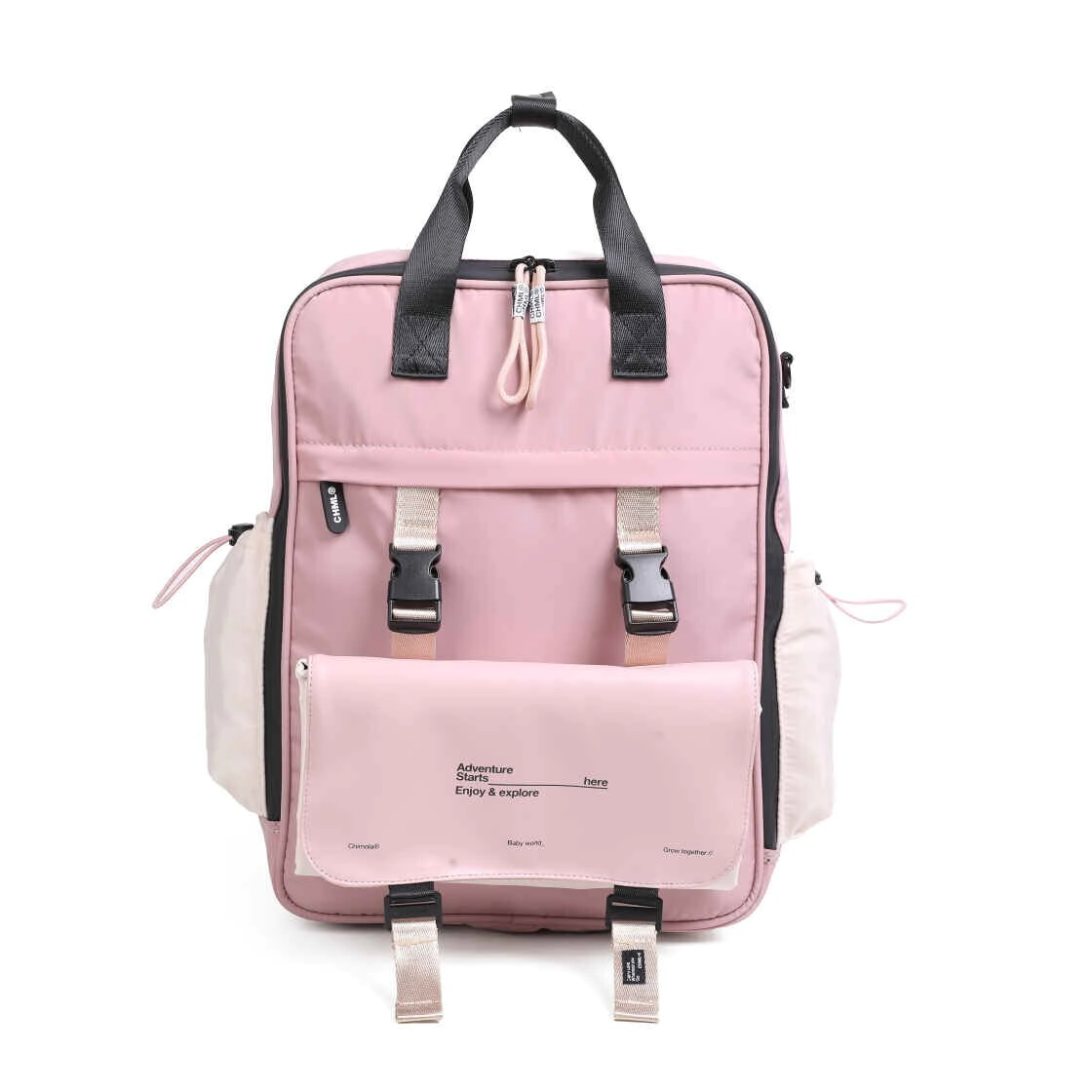MOCHILA MATERNAL EXPLORE CHIMOLA PALE PINK