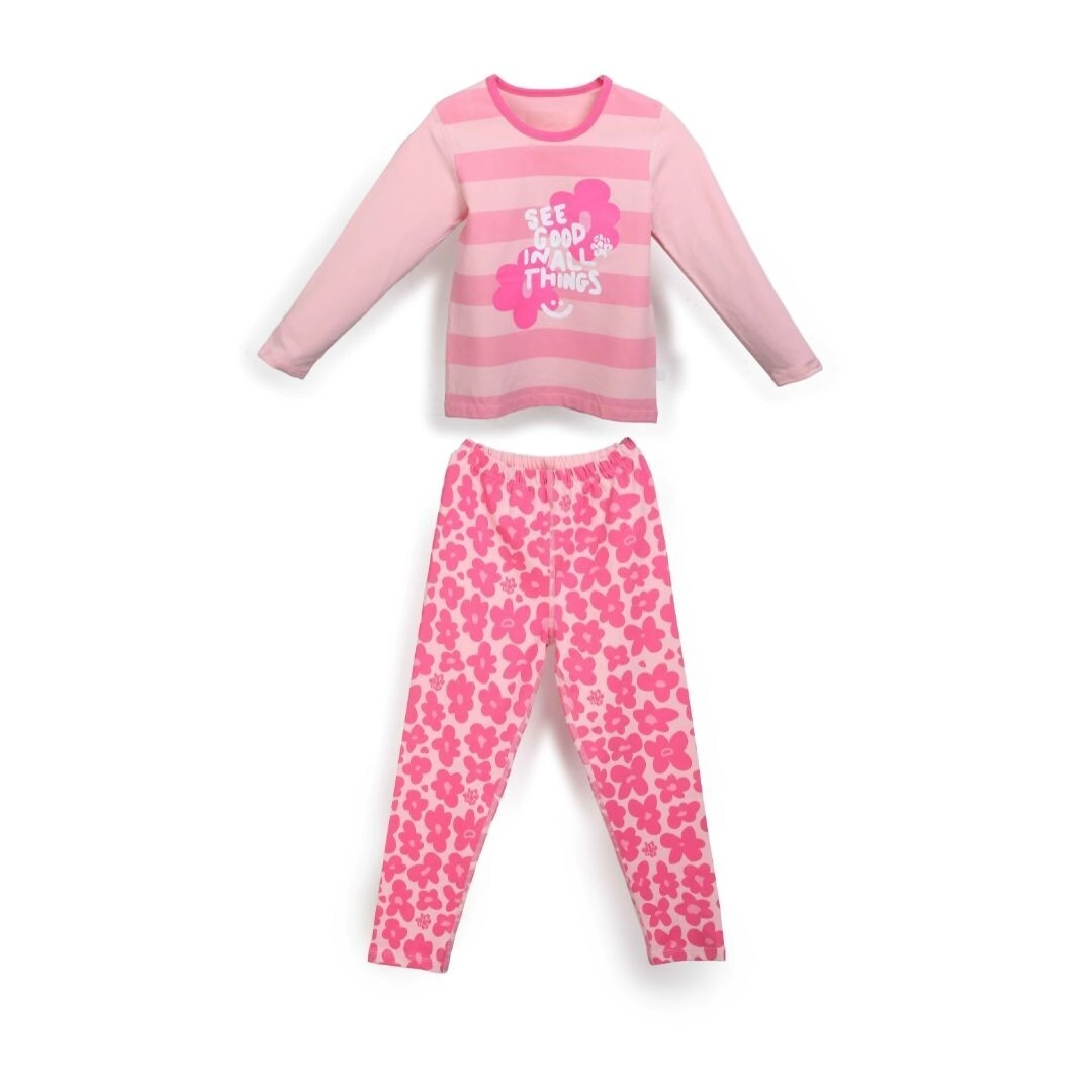 PIJAMA FLOWERS CHIMOLA TALLE 110