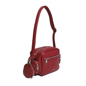 CARTERA CON MONEDERO TRENDY BORDO