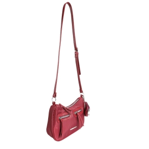 CARTERA CON MONEDERO TRENDY BORDO