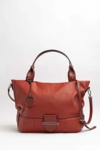 BOLSO CUADRADO SQUASH BERMELLON