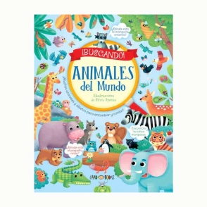 LIBRO BUSCANDO ANIMALES DEL MUNDO