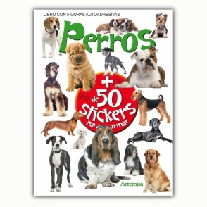 LIBRO PERROS + 50 STICKERS