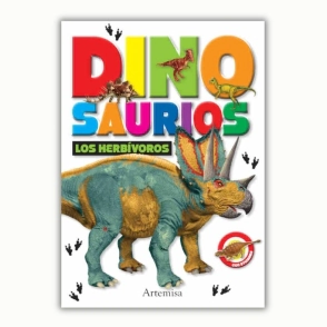 LIBRO DINOSAURIOS LOS HERBIVOROS - DINOTERRIBLES