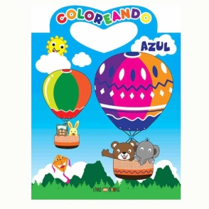 LIBRO COLOREANDO AZUL