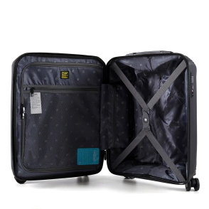 VALIJA CARRY ON JOURNEYJET BLACK 20" TRAVEL BLUE