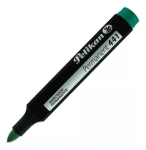 MARCADOR PERMANENTE 441 VERDE PELIKAN