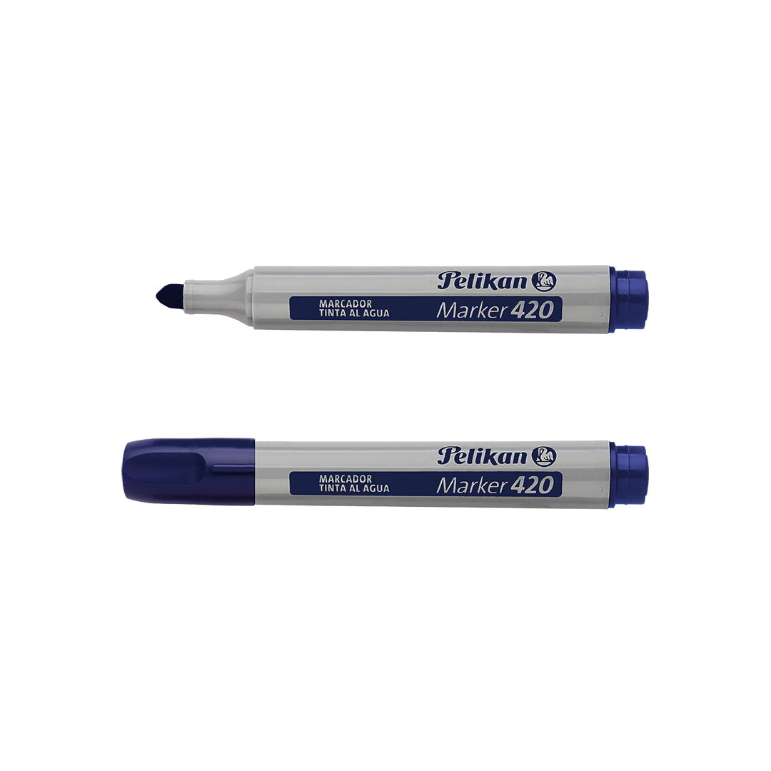 MARCADOR AL AGUA 420 AZUL PELIKAN