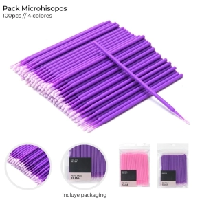 PACK MICROHISOPOS x100 SKORA