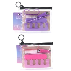 SET UÑAS MANICURA Y PEDICURA x5 SKORA