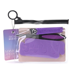 SET UÑAS MANICURA Y PEDICURA x6 SKORA