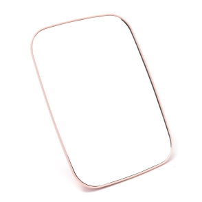 ESPEJO CUADRADO DOBLE CARA CON AUMENTO Y SOPORTE 20x15 CM SKORA