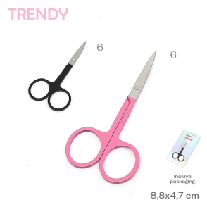TIJERA CORTA CEJAS TRENDY