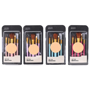 SET BROCHA, ESPONJA Y CEPILLO x5 SKORA