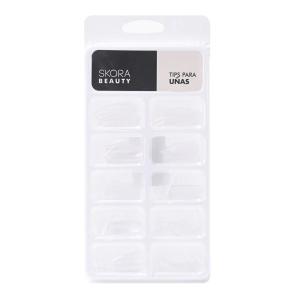 TIPS MOLDES DUAL SYSTEM PARA UÑA ACRILICA x100 SKORA