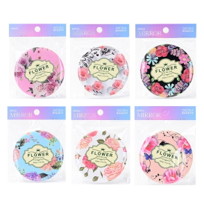 ESPEJO DE BOLSO ESTAMPADO SKORA