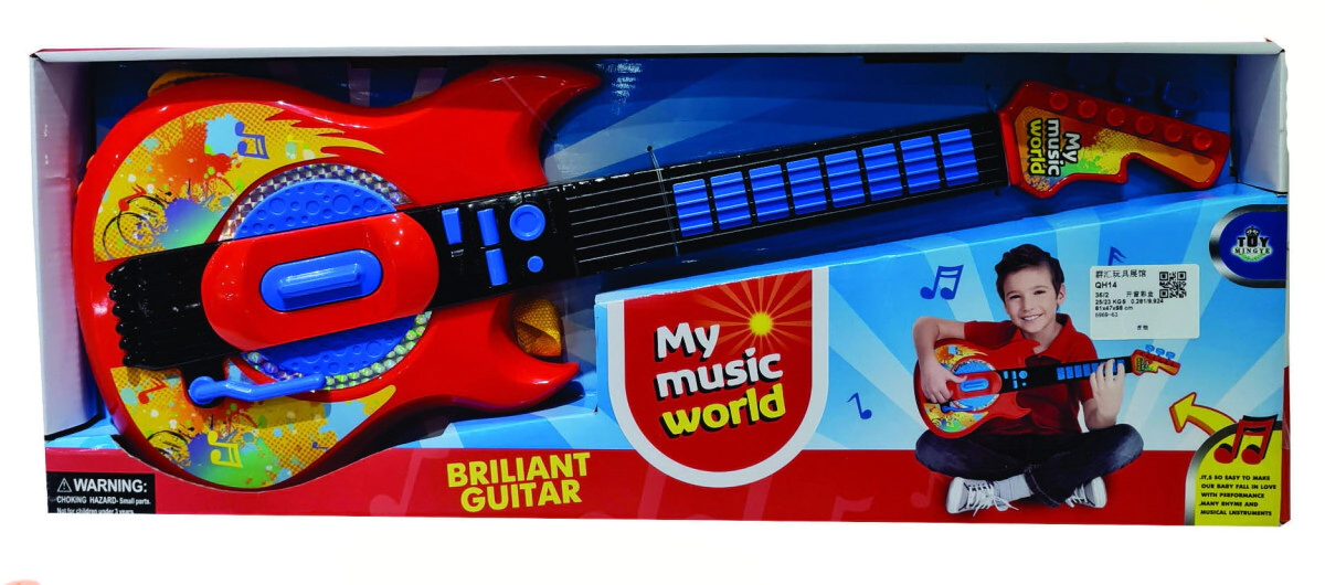 GUITARRA ROCK A PILA (MY6969-63)