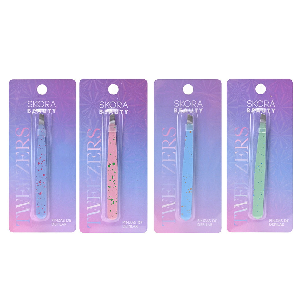 PINZAS DE DEPILAR ACERO INOX. SKORA